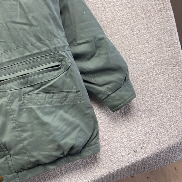 VTG Canada Goose “Snow Goose” Down Parka Jacket Military Green Men Sz M - Picture 4 of 16